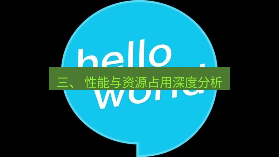 helloworld翻译官网 三、 性能与资源占用深度分析