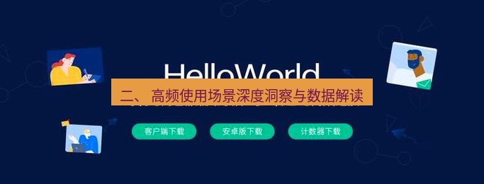 helloworld翻译官网 二、 高频使用场景深度洞察与数据解读