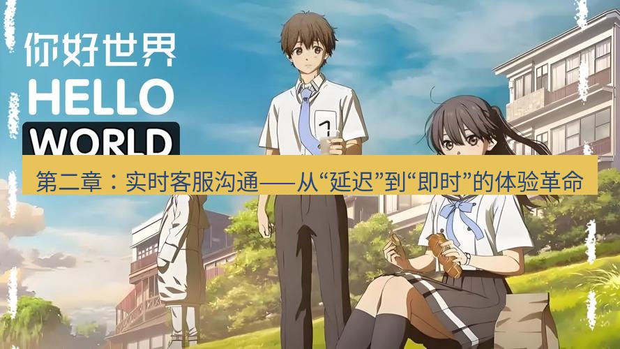 helloworld翻译官网 第二章：实时客服沟通——从“延迟”到“即时”的体验革命