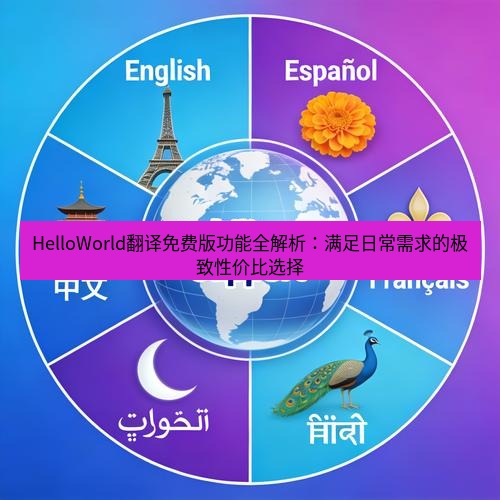 helloworld翻译官网 HelloWorld翻译免费版功能全解析：满足日常需求的极致性价比选择