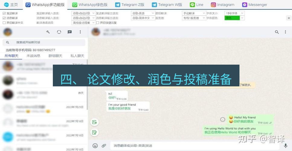 helloworld翻译官网 四、 论文修改、润色与投稿准备