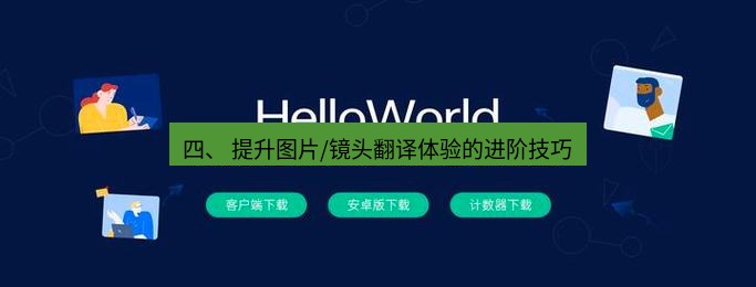helloworld翻译官网 四、 提升图片/镜头翻译体验的进阶技巧